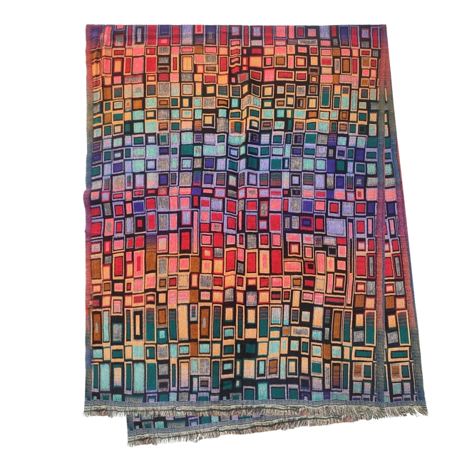 Dupata SQUARES SCARF