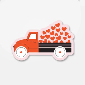 SPAGHETTI & MEATBALLS LOVE TRUCK STICKER