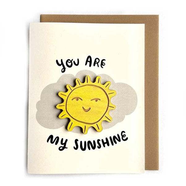 Snowmade SUNSHINE CARD WITH MAGNET