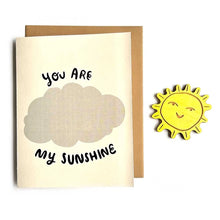 Load image into Gallery viewer, Snowmade SUNSHINE CARD WITH MAGNET
