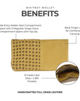Latico WHITNEY WOVEN WALLET