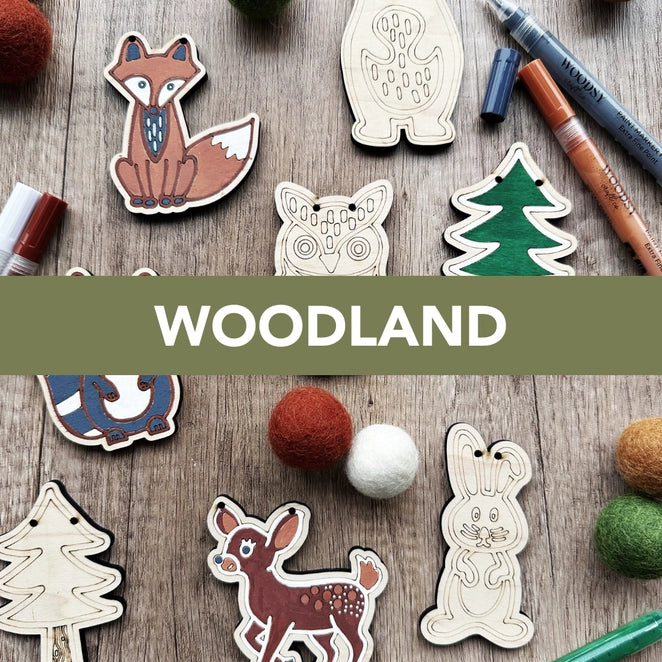 Woodsy Craft Co GARLAND WOODLAND