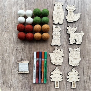 Woodsy Craft Co GARLAND WOODLAND