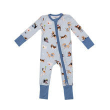 Load image into Gallery viewer, Angel Dear 2 WAY ROMPER DOG BLUE
