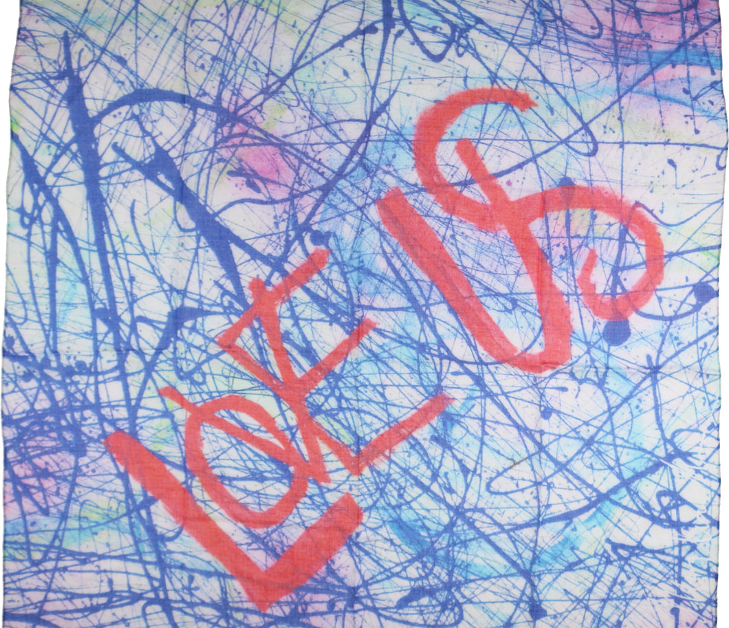 Fraas LOVE SQUARE SCARF