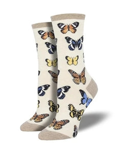 Socksmith WOMENS SOCK MAJESTIC BUTTERFLY