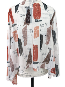 Kozan MESH PRINT MELANIE JACKET