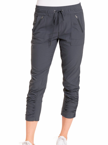 XCVI Wearables Women’s Geyser Crop - Casual Stretch Capri Pant : :  Clothing, Shoes & Accessories