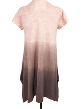 Load image into Gallery viewer, Caite OMBRE SHORT SLEEVE V NECK DRESS FATIMA
