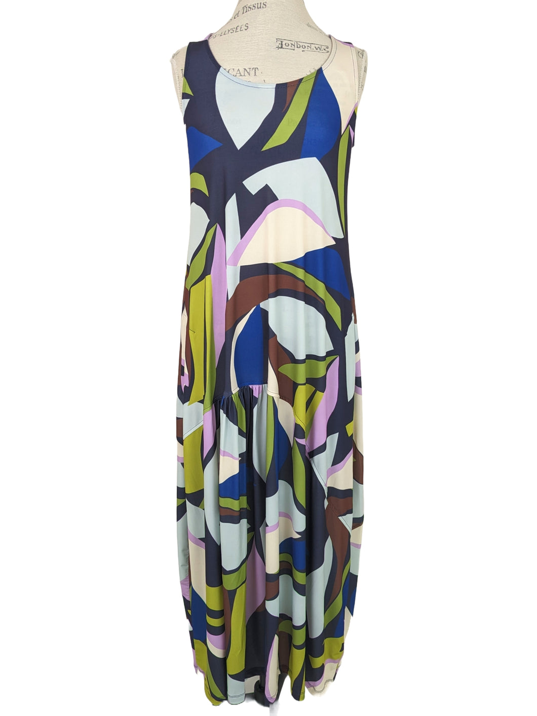 Alembika ABSTRACT TANK DRESS
