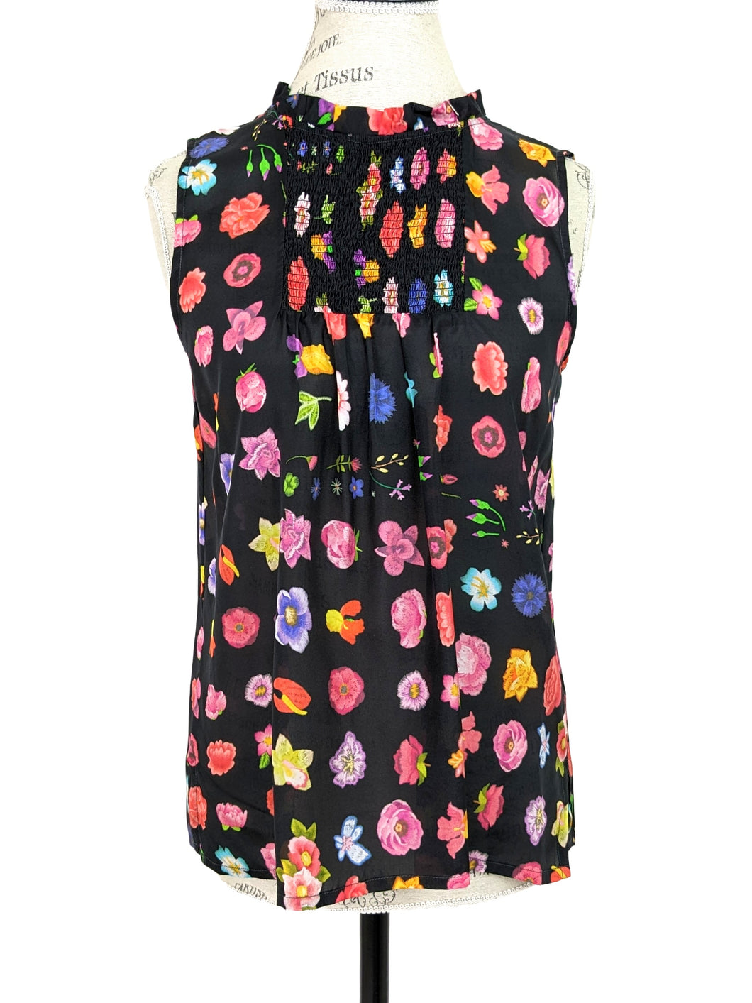 Johnny Was SLEEVELESS PRINT TANK