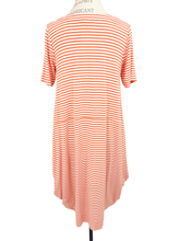 Load image into Gallery viewer, FOIL JERSEY STRIPE DRESS
