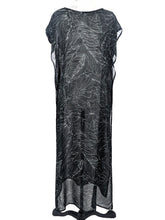 Load image into Gallery viewer, Bryn Walker FIORI SHEER PONCHO DRESS
