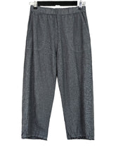 Load image into Gallery viewer, Cut Loose RAW EDGE CROSSHATCH CROP PANT

