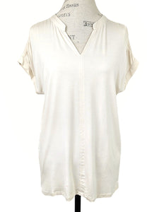 Soya Concept SHIRRED SHOULDER TEE