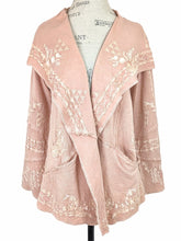 Load image into Gallery viewer, Caite HOODIE TONAL JACKET EMBROIDERED
