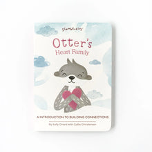 Load image into Gallery viewer, Slumberkins PEBBLE OTTER SNUGGLER AND BOOK SET - FAMILY
