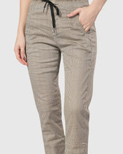 Load image into Gallery viewer, Alembika JEAN PANT KHAKI STRIPE
