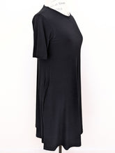 Load image into Gallery viewer, Sympli SHORT SLEEVE TRAPEZE DRESS
