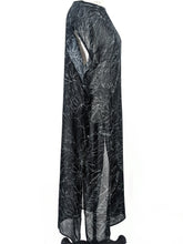 Load image into Gallery viewer, Bryn Walker FIORI SHEER PONCHO DRESS
