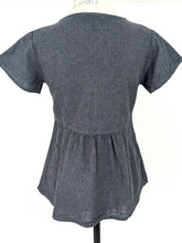 Load image into Gallery viewer, Cut Loose CROSSHATCH SHORT SLEEVE PATCH TOP
