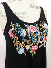 Load image into Gallery viewer, Caite EMBROIDERED MAXI TANK DRESS JULES
