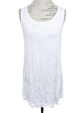 Load image into Gallery viewer, Chalet CRINKLE TUNIC TANK - Originally $85
