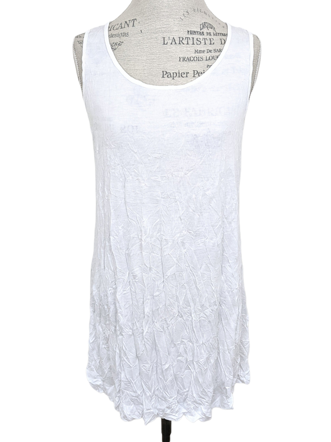 Chalet CRINKLE TUNIC TANK - Originally $85