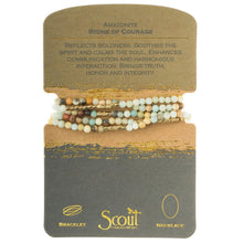 Load image into Gallery viewer, Scout STONE WRAP - AMAZONITE
