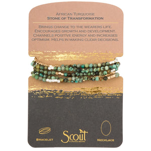 Scout STONE WRAP - AFRICAN TURQUOISE