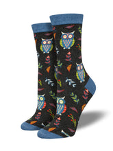 Load image into Gallery viewer, Socksmith WOMENS SOCK CUTE HOOT
