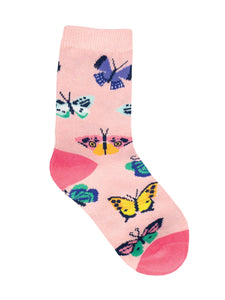 Socksmith KIDS BUTTERFLY SOCK AGES 2-4 YEARS