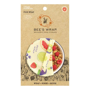 Bee's Wrap FRESH FRUIT 3 PACK WRAP