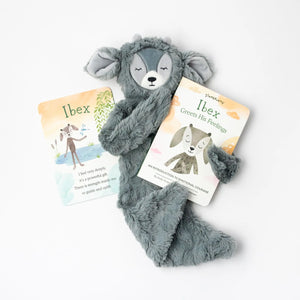 Slumberkins IBEX SMUGGLER AND BOOK SET - EMOTIONAL COURAGE