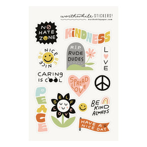 Worthwhile Paper KINDNESS STICKER